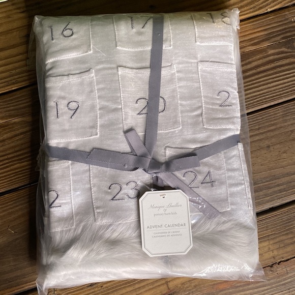 Pottery Barn Kids X Monique Lhuillier Collaboration Faux Fur Advent Calendar - Picture 3 of 15